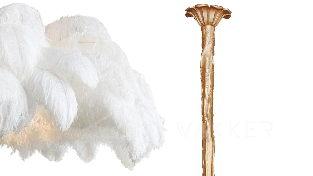 Vakkerlight Ostrich Feather Chandeliers
