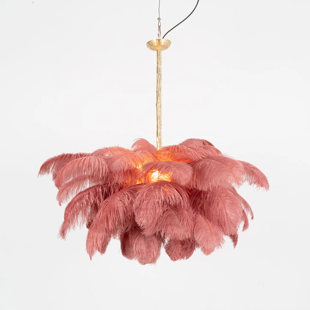 Vakkerlight Ostrich Feather Chandeliers