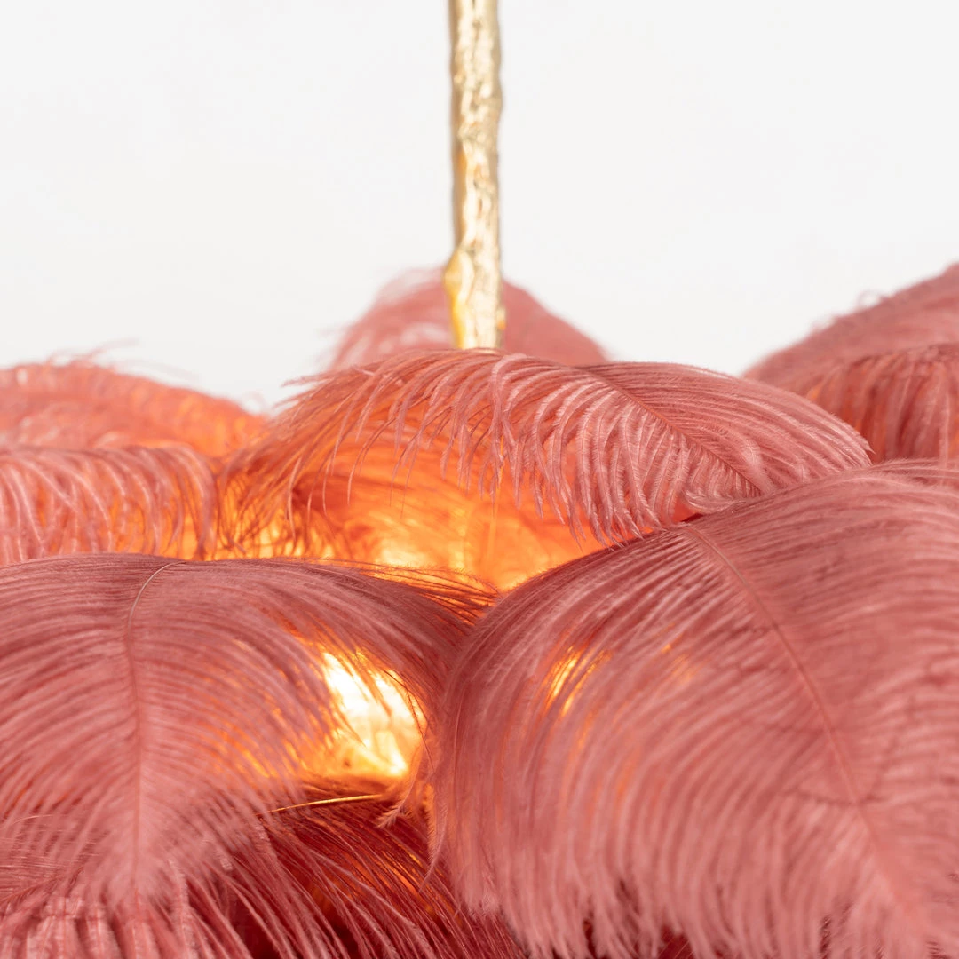 Vakkerlight Ostrich Feather Chandeliers