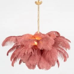 Vakkerlight Ostrich Feather Chandeliers