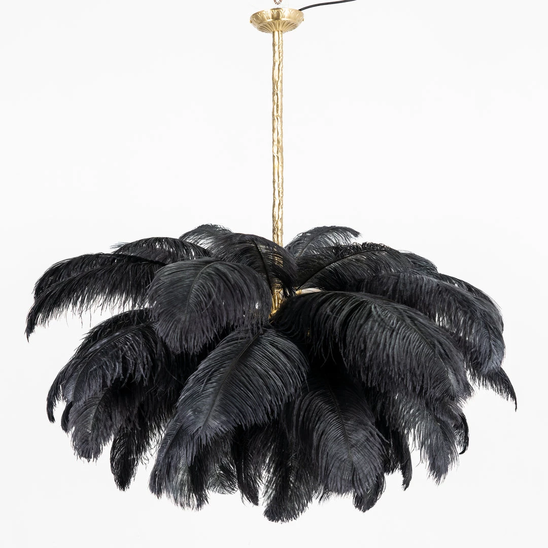 Vakkerlight Ostrich Feather Chandeliers