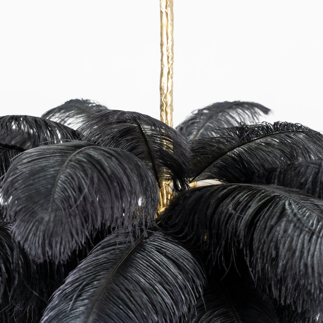Vakkerlight Ostrich Feather Chandeliers