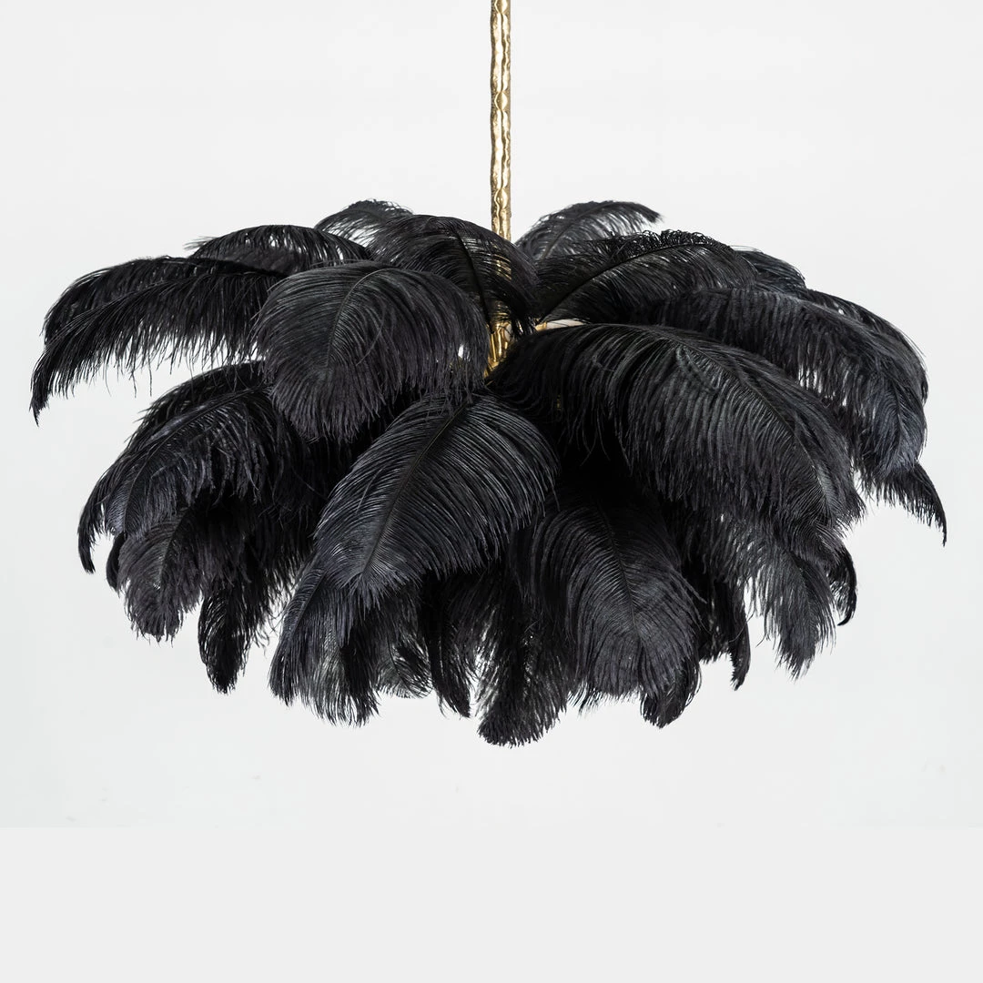 Vakkerlight Ostrich Feather Chandeliers