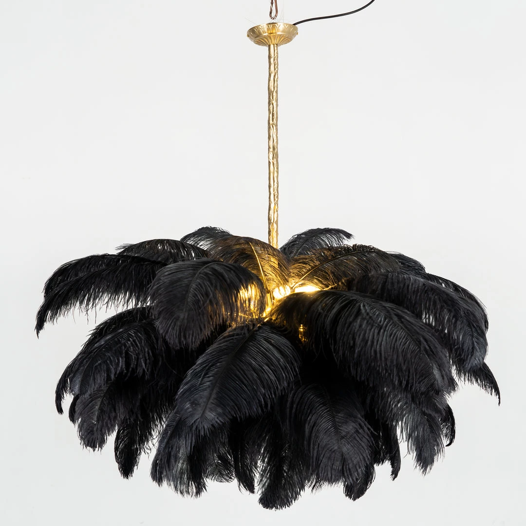 Vakkerlight Ostrich Feather Chandeliers