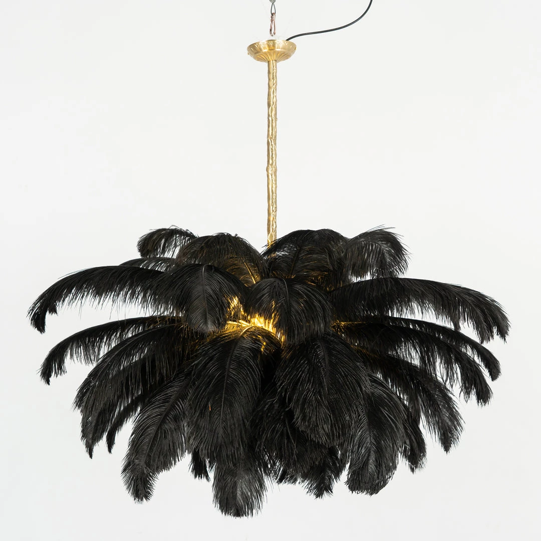 Vakkerlight Ostrich Feather Chandeliers