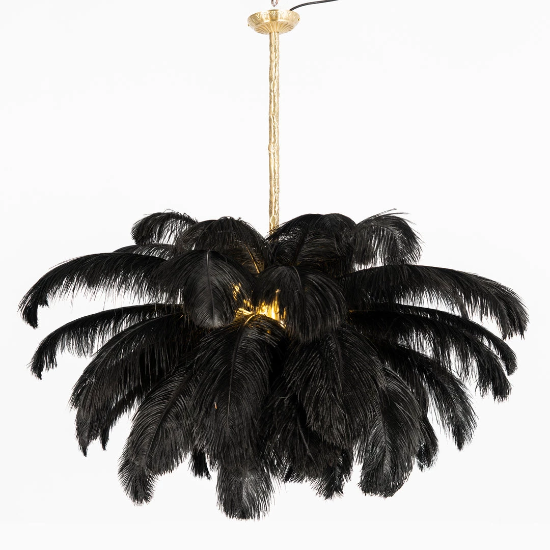Vakkerlight Ostrich Feather Chandeliers