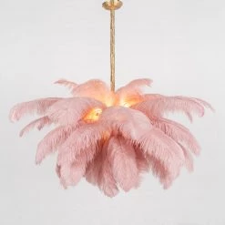 Vakkerlight Ostrich Feather Chandeliers