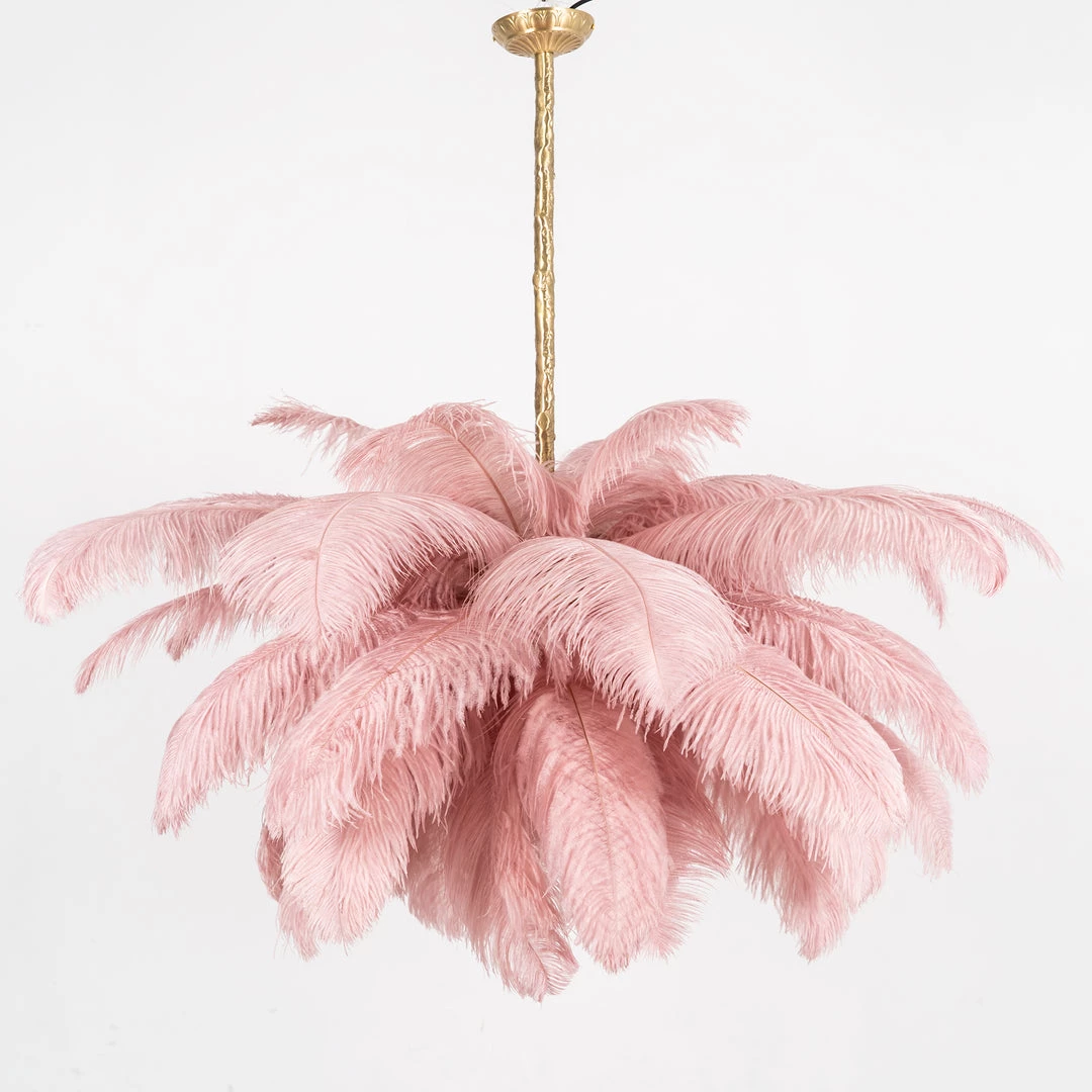 Vakkerlight Ostrich Feather Chandeliers