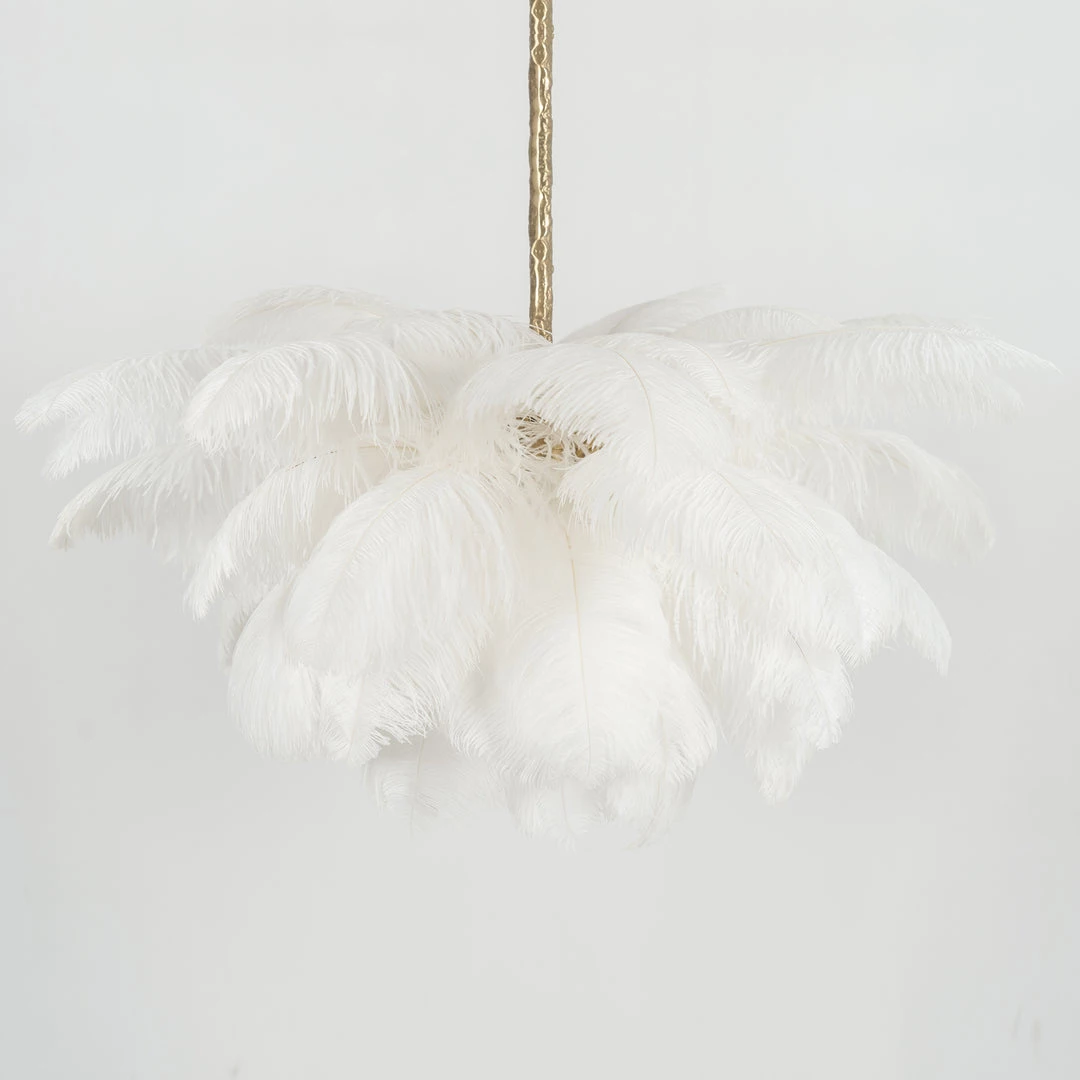 Vakkerlight Ostrich Feather Chandeliers