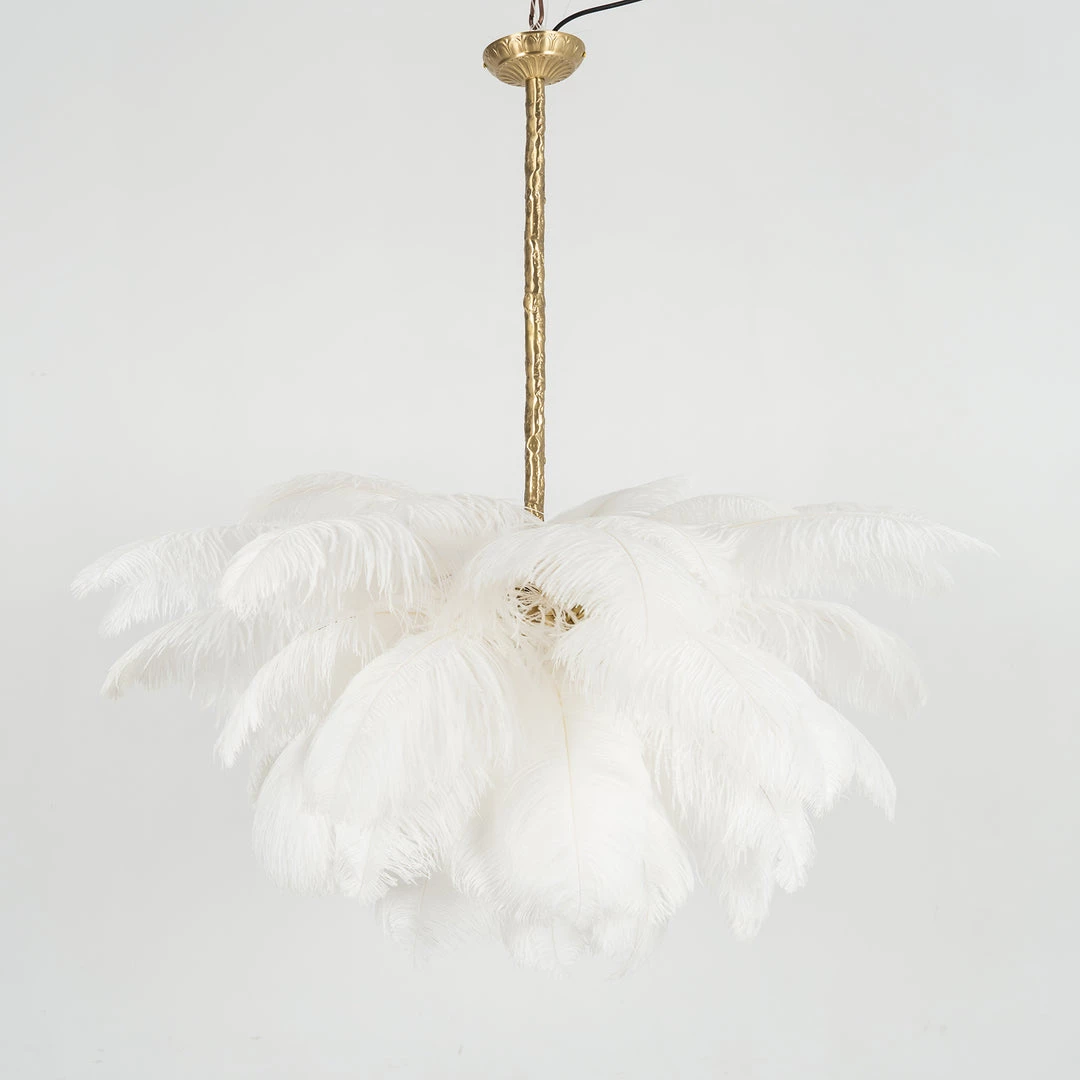 Vakkerlight Ostrich Feather Chandeliers
