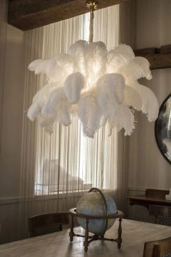 Vakkerlight Ostrich Feather Chandeliers