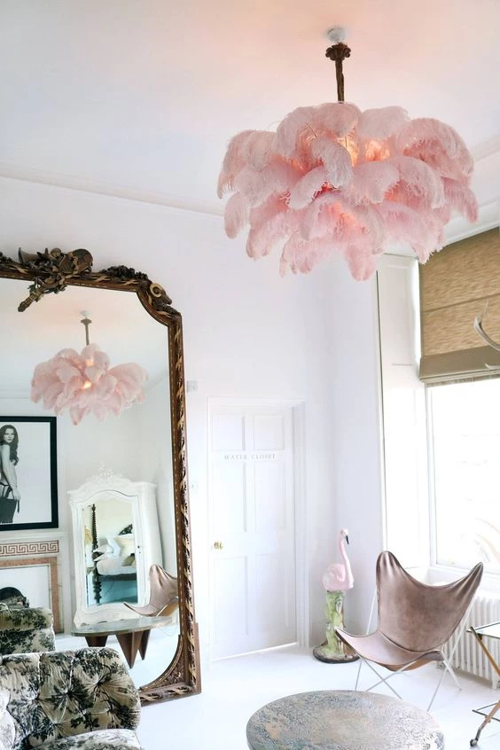 Vakkerlight Ostrich Feather Chandeliers