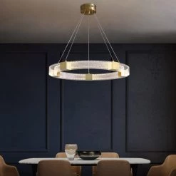 Vakkerlight Parallel Ring LED Chandelier