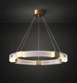 Vakkerlight Parallel Ring LED Chandelier