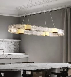 Vakkerlight Parallel Ring LED Chandelier