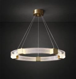 Vakkerlight Parallel Ring LED Chandelier