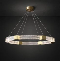 Vakkerlight Parallel Ring LED Chandelier