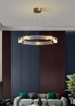 Vakkerlight Parallel Ring LED Chandelier