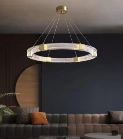 Vakkerlight Parallel Ring LED Chandelier