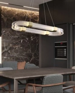 Vakkerlight Parallel Ring LED Chandelier