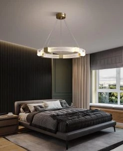 Vakkerlight Parallel Ring LED Chandelier
