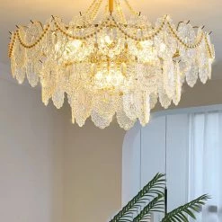 Vakkerlight Chandeliers Pearls Glass Chandelier