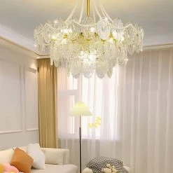 Vakkerlight Chandeliers Pearls Glass Chandelier