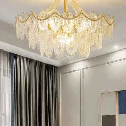 Vakkerlight Chandeliers Pearls Glass Chandelier
