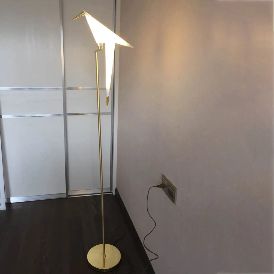 Vakkerlight Floor Lamps Perching Bird Floor Lamp