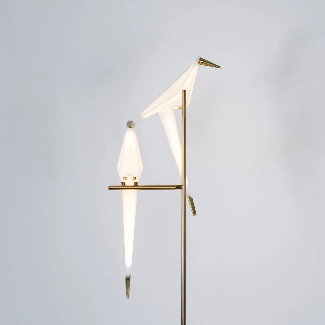 Vakkerlight Floor Lamps Perching Bird Floor Lamp