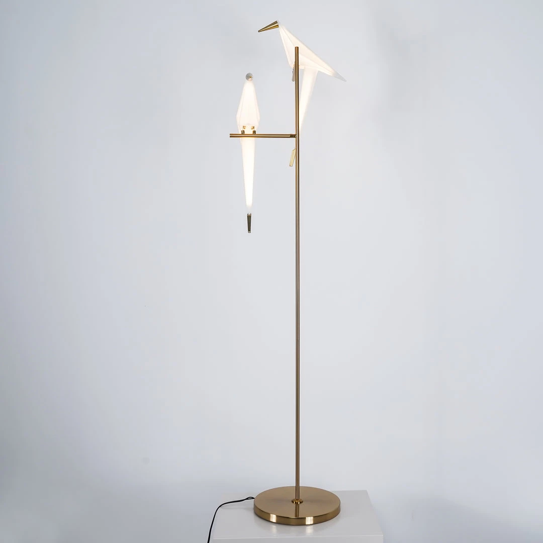 Vakkerlight Floor Lamps Perching Bird Floor Lamp