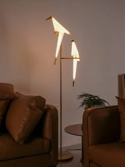 Vakkerlight Floor Lamps Perching Bird Floor Lamp