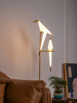 Vakkerlight Floor Lamps Perching Bird Floor Lamp