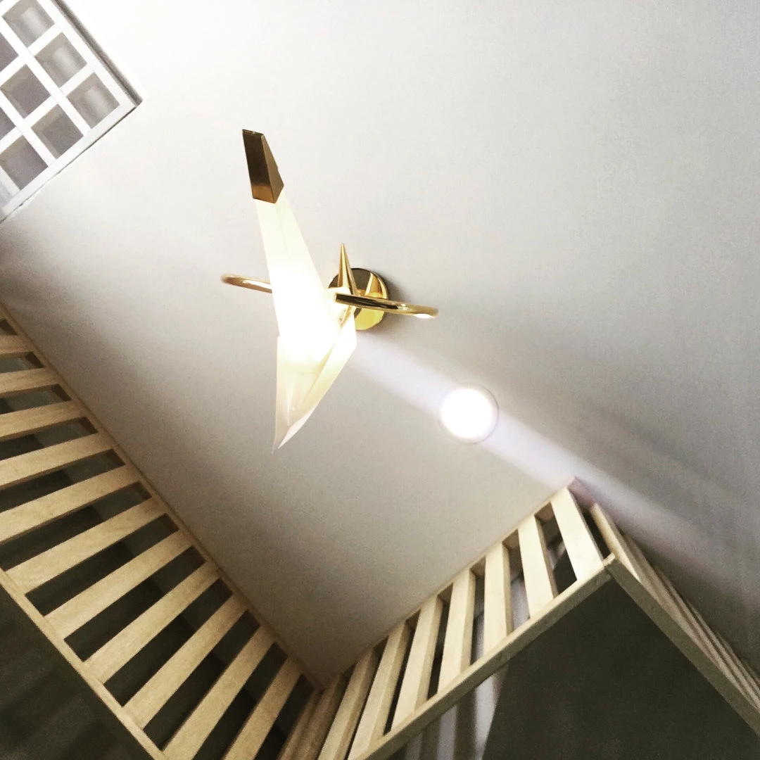 Vakkerlight Perching Bird Wall Lamp