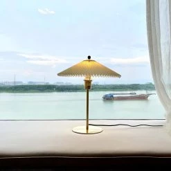 Vakkerlight Perla Pleated Table Lamp