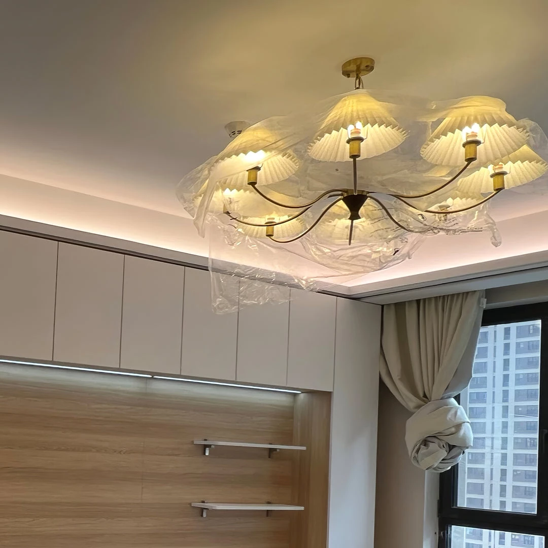 Vakkerlight Pleated Chandelier