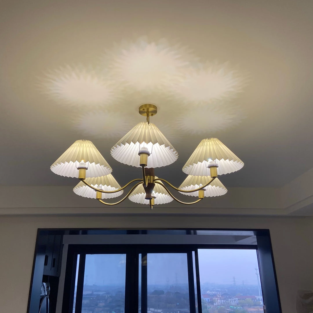 Vakkerlight Pleated Chandelier