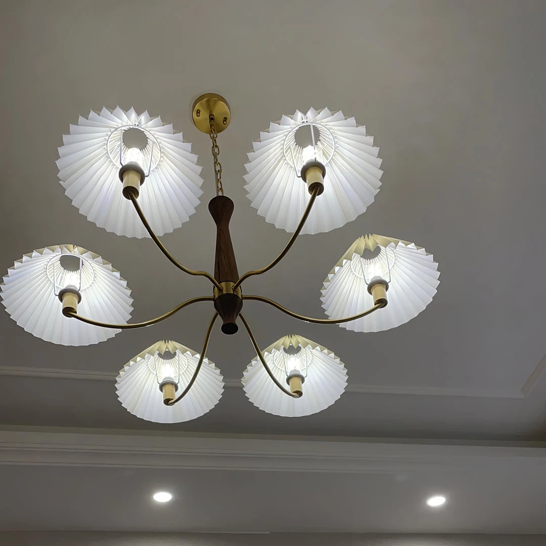 Vakkerlight Pleated Chandelier