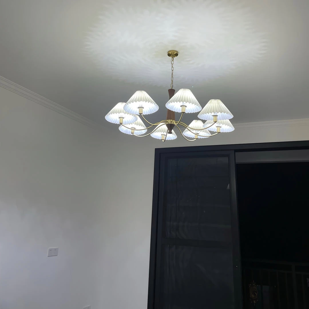 Vakkerlight Pleated Chandelier