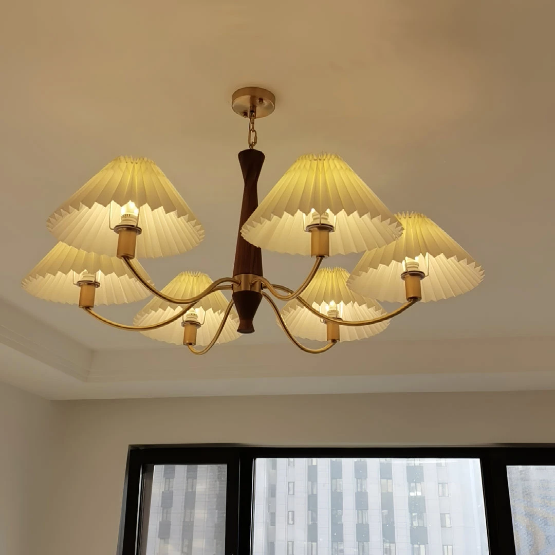 Vakkerlight Pleated Chandelier