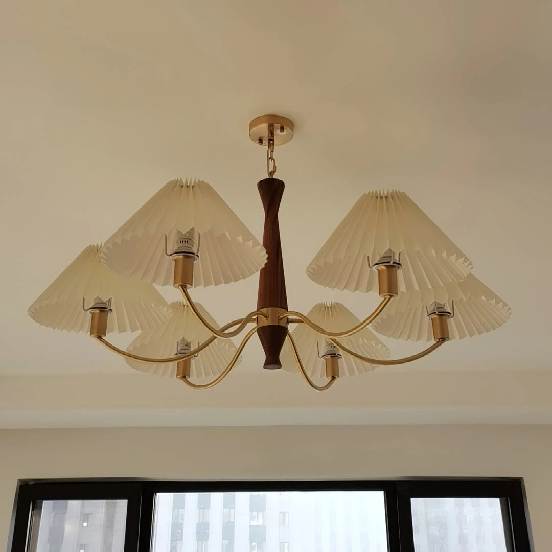 Vakkerlight Pleated Chandelier