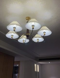 Vakkerlight Pleated Chandelier