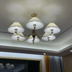 Vakkerlight Pleated Chandelier