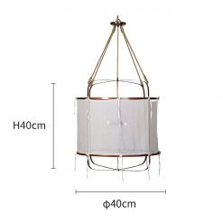 Vakkerlight Pendant Lights Provence Linen Pendant Light