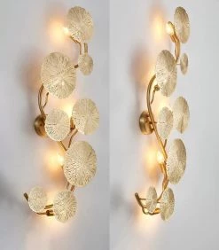 Vakkerlight Lotus Leaf Wall Sconce Wall Sconces