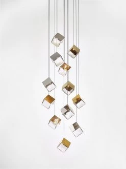 Vakkerlight Living Room Pyrite Chandelier