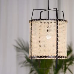 Vakkerlight Pendant Lights Rattan Cane Pendant Light