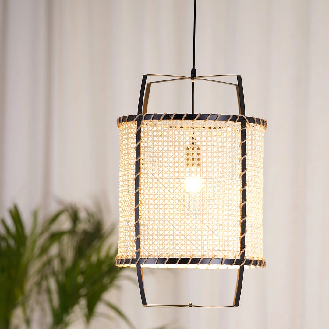 Vakkerlight Pendant Lights Rattan Cane Pendant Light
