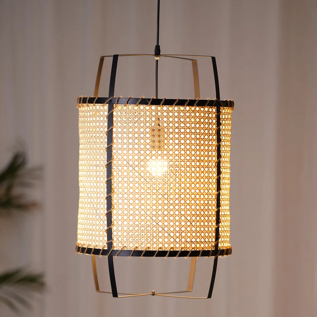 Vakkerlight Pendant Lights Rattan Cane Pendant Light