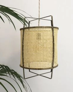Vakkerlight Pendant Lights Rattan Cane Pendant Light